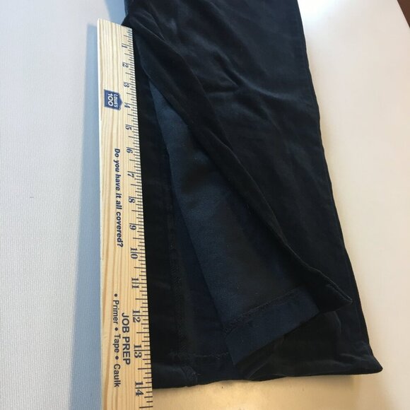 Relativity Skirt Size 14 Black Velour Midi Length Career Classic Holiday - Picture 12 of 12